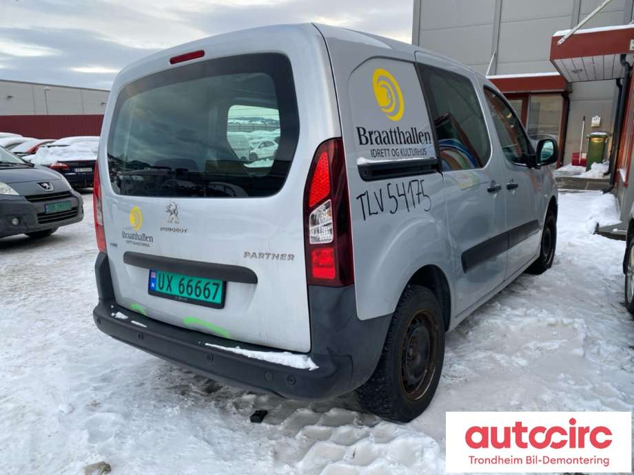 Peugeot Partner 2015-2019 (Type II, Fase 2) , Motorkode: BHW, Girkassekode: 1612444280