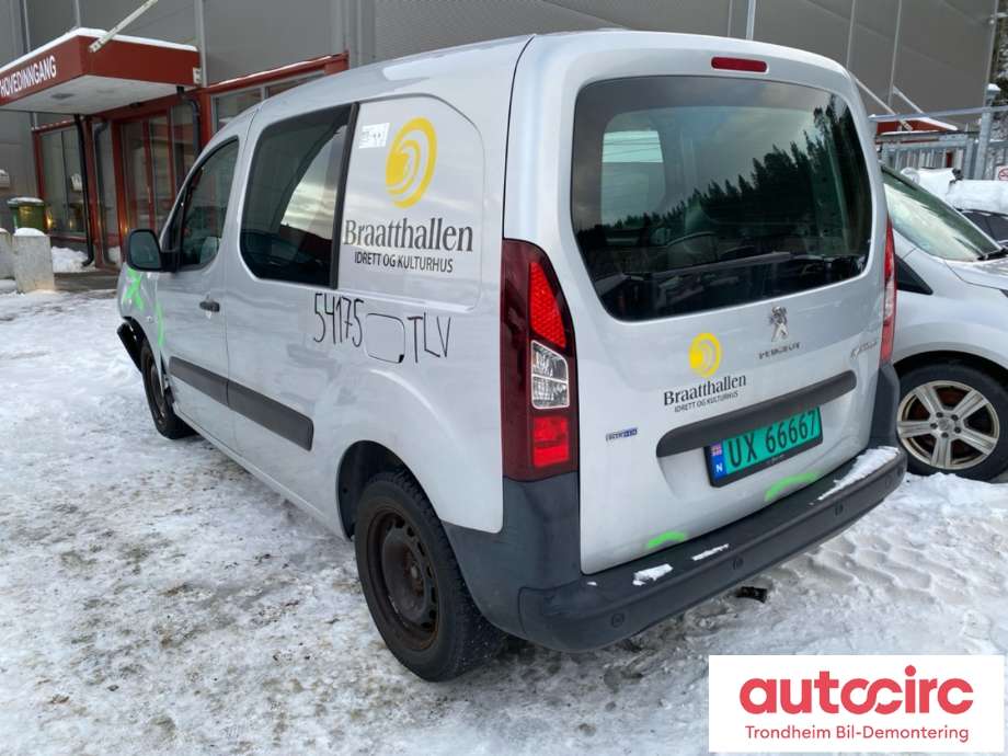 Peugeot Partner 2015-2019 (Type II, Fase 2) , Motorkode: BHW, Girkassekode: 1612444280