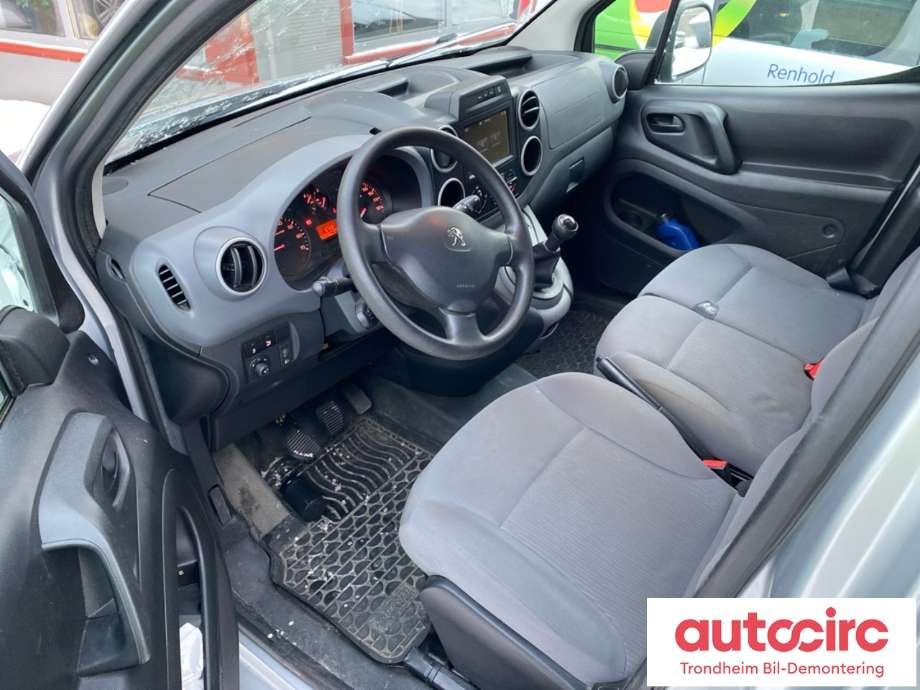 Peugeot Partner 2015-2019 (Type II, Fase 2) , Motorkode: BHW, Girkassekode: 1612444280