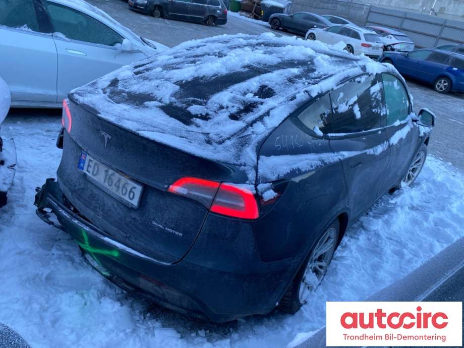 Tesla Model Y 2021-2024 (Type I) , Motorkode: 3DU, Girkassekode: TRINNLØS