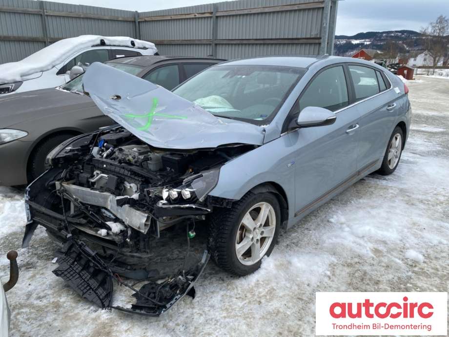 Hyundai Ioniq Electric, 2016-2019 (Fase 1)  delebil , Motorkode: EM09, Girkassekode: 4450018AA0