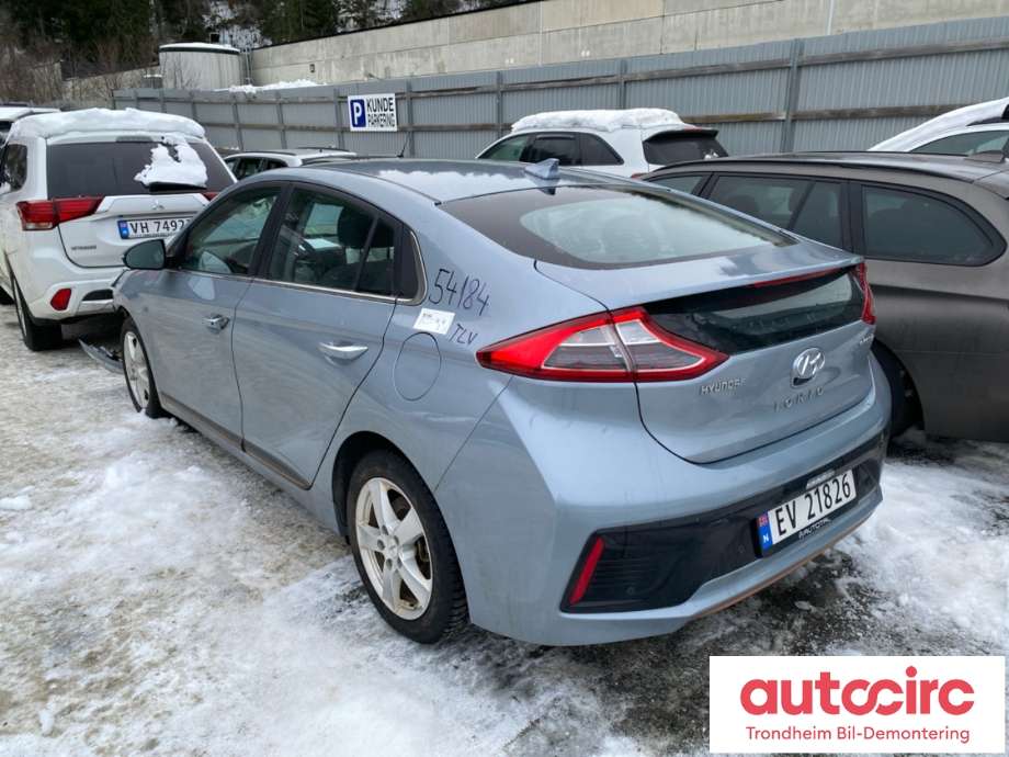 Hyundai Ioniq Electric 2016-2019 (Fase 1) , Motorkode: EM09, Girkassekode: 4450018AA0