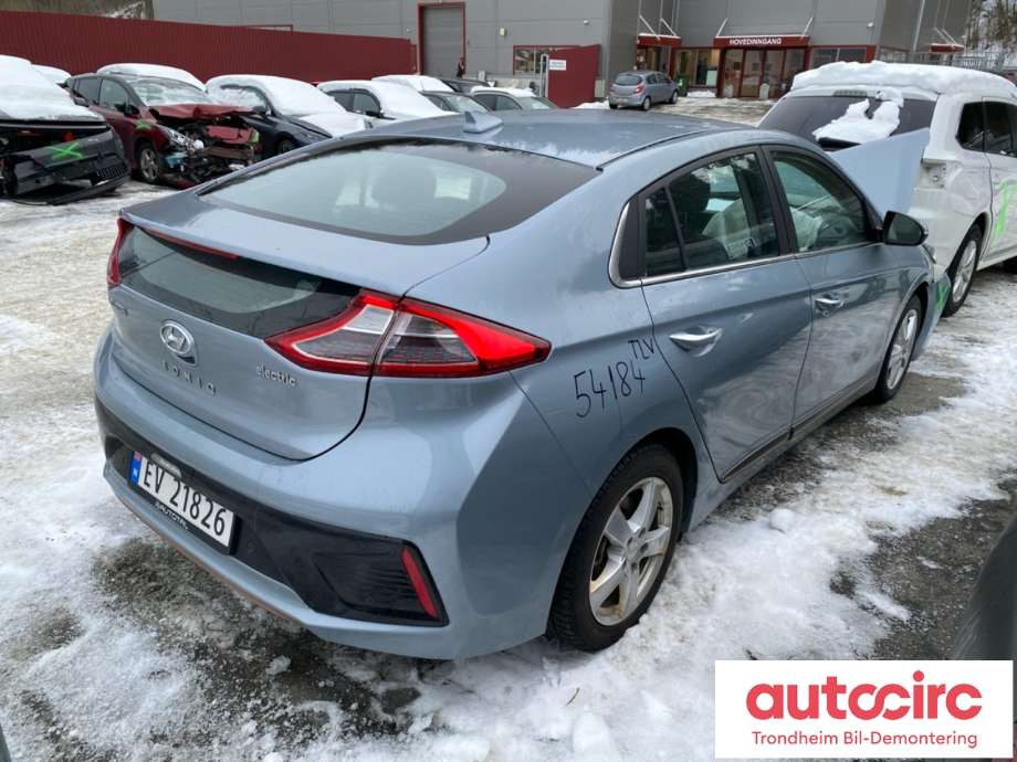 Hyundai Ioniq Electric 2016-2019 (Fase 1) , Motorkode: EM09, Girkassekode: 4450018AA0
