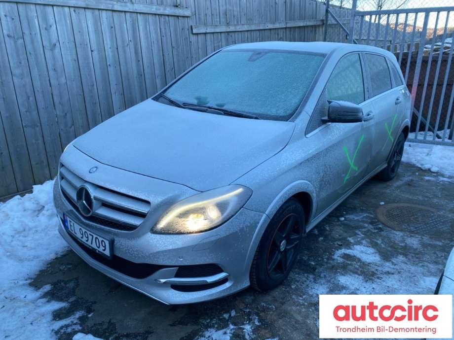 Mercedes B-Klasse, electric drive 2014-2018 (W242) (W242), Motorkode: 780990, Girkassekode: TRINNLØS