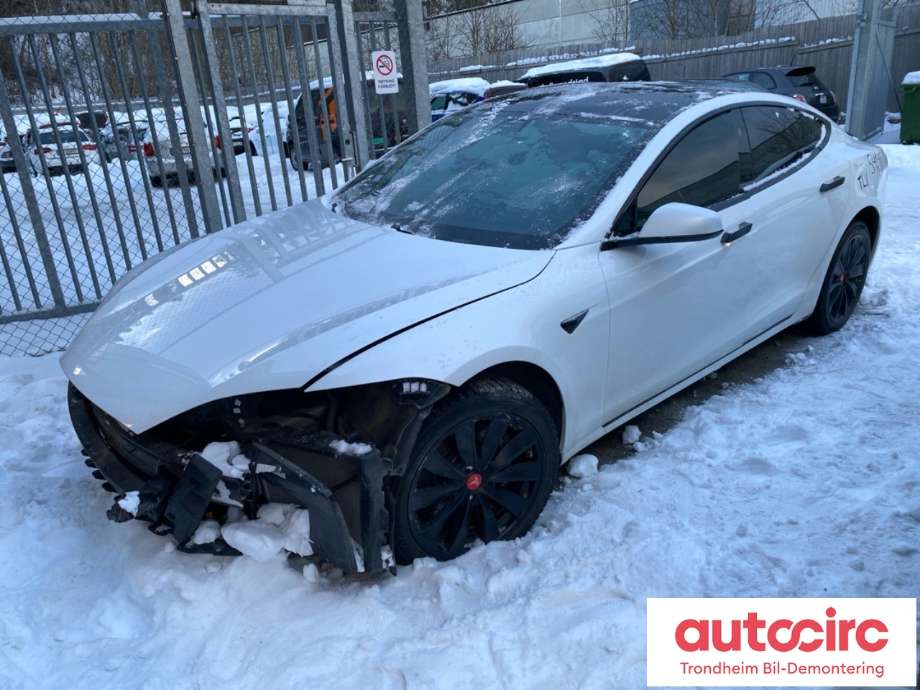 Tesla Model S, 2016-2021 (Fase 2)  delebil , Motorkode: L2S, Girkassekode: TRINNLØS