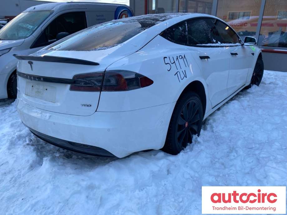 Tesla Model S 2016-2021 (Fase 2) , Motorkode: L2S, Girkassekode: TRINNLØS