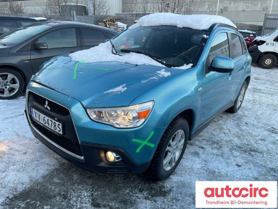 Mitsubishi ASX 2010-2019 , Motorkode: 4N13, Girkassekode: 2500A296