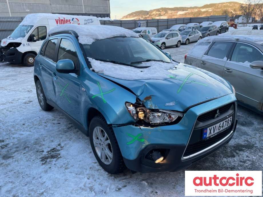 Mitsubishi ASX 2010-2019 , Motorkode: 4N13, Girkassekode: 2500A296