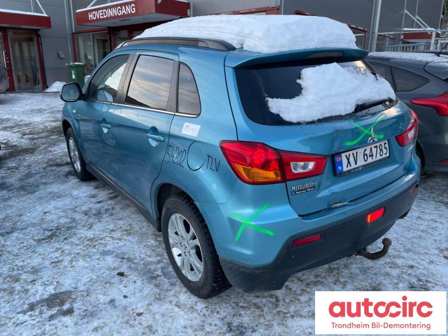 Mitsubishi ASX 2010-2019 , Motorkode: 4N13, Girkassekode: 2500A296