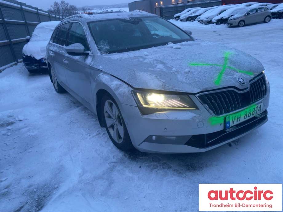 Škoda Superb 2015-->> (Type III) , Motorkode: DFCA, Girkassekode: SFV