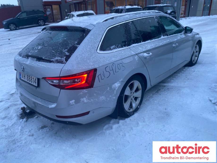 Škoda Superb 2015-->> (Type III) , Motorkode: DFCA, Girkassekode: SFV