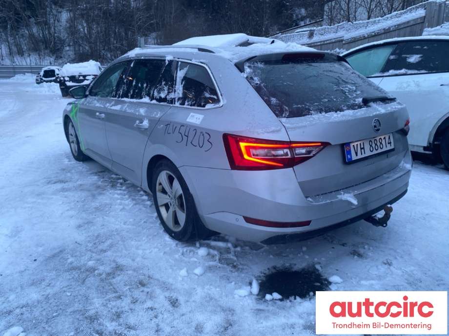 Škoda Superb 2015-->> (Type III) , Motorkode: DFCA, Girkassekode: SFV