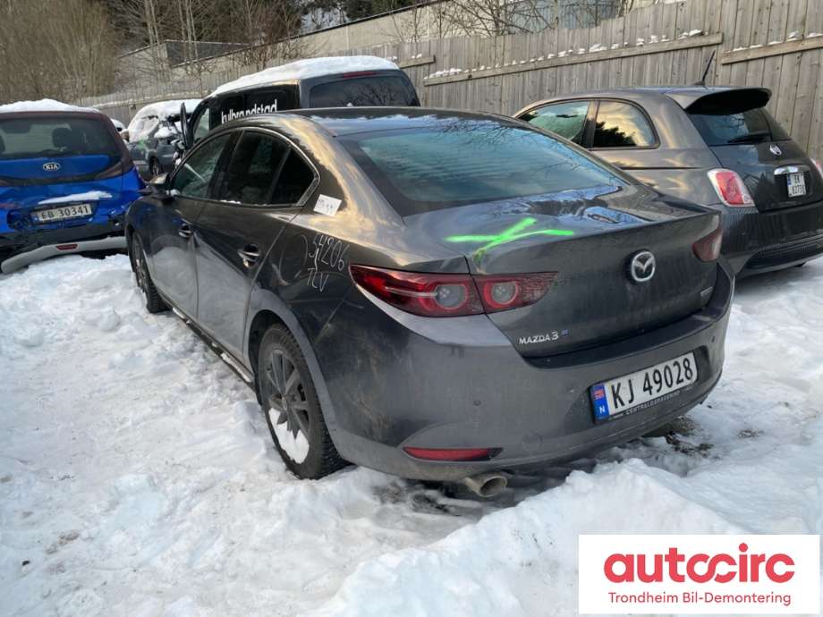 Mazda 3 2019-->> (Type IV) , Motorkode: PY-VPS, Girkassekode: E3Y003000A