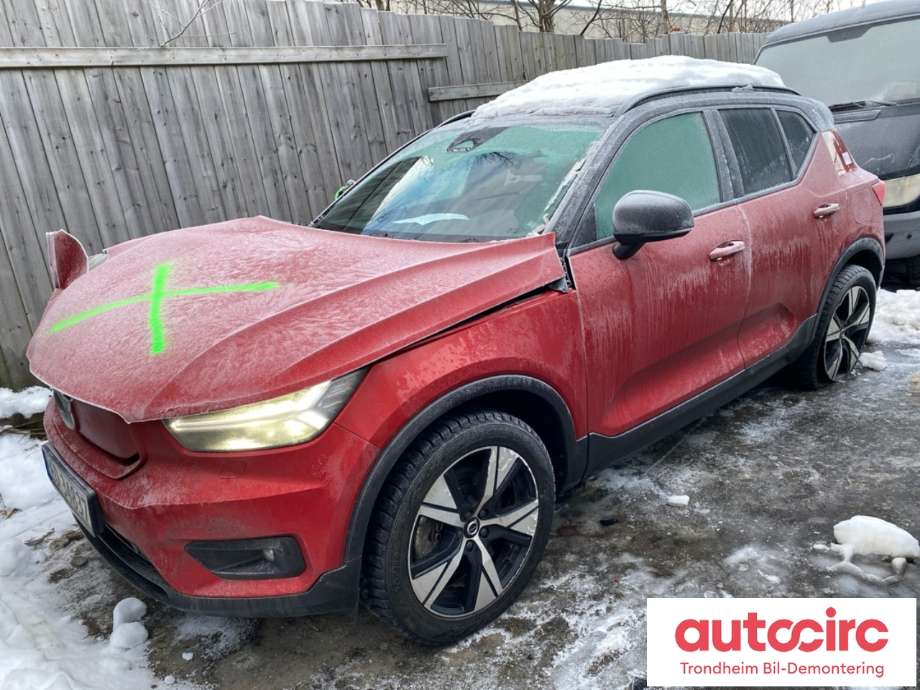 Volvo XC40, 2018-2024  delebil , Motorkode: E400V6, Girkassekode: TRINNLØS