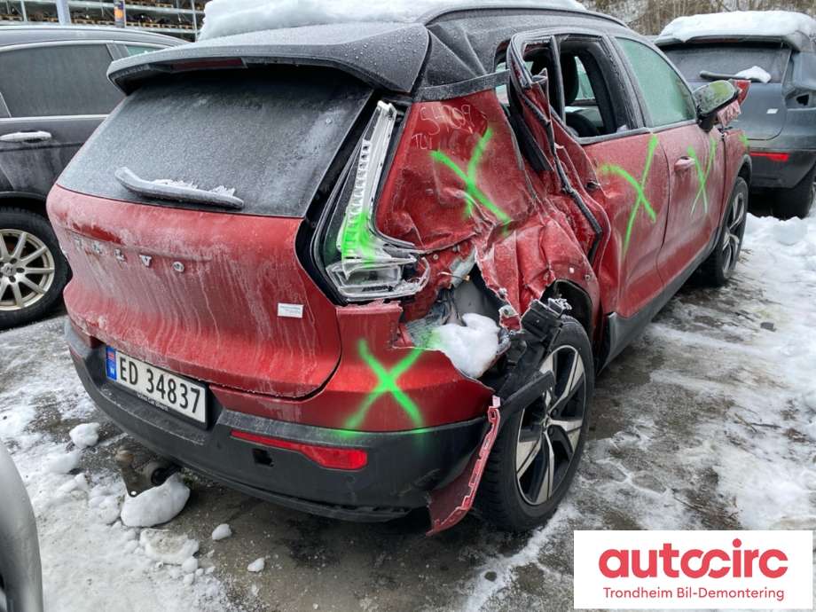 Volvo XC40 2018-2024 , Motorkode: E400V6, Girkassekode: TRINNLØS