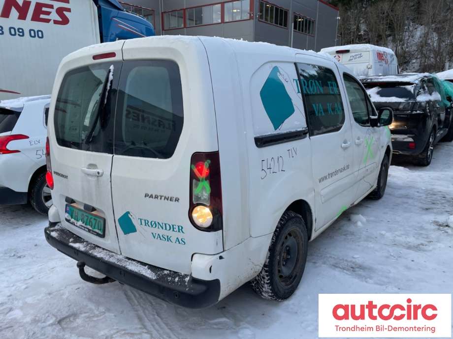 Peugeot Partner 2015-2019 (Type II, Fase 2) , Motorkode: BHY, Girkassekode: 1613641380