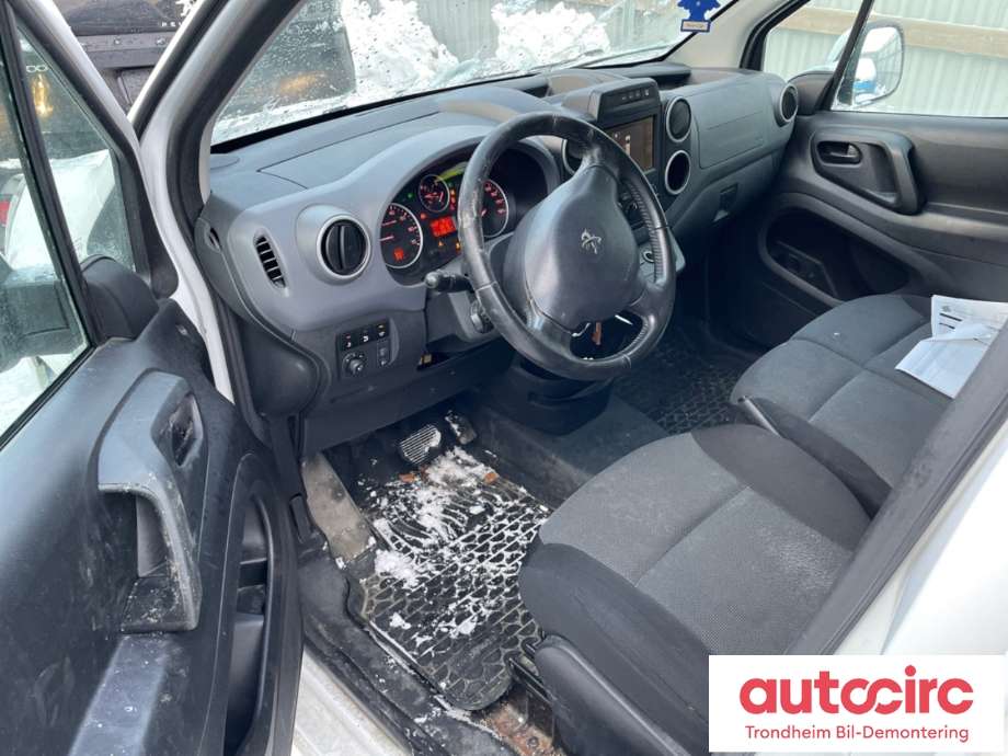 Peugeot Partner 2015-2019 (Type II, Fase 2) , Motorkode: BHY, Girkassekode: 1613641380