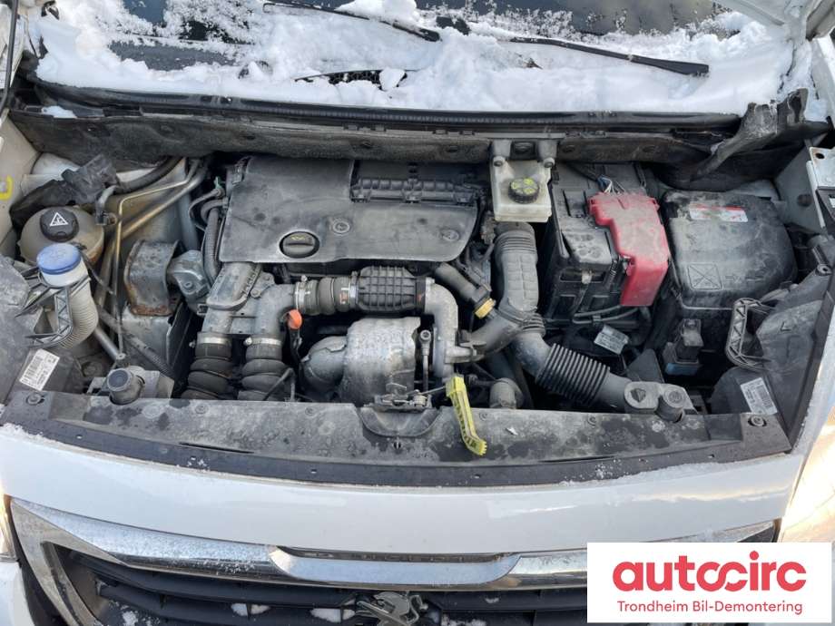 Peugeot Partner 2015-2019 (Type II, Fase 2) , Motorkode: BHY, Girkassekode: 1613641380