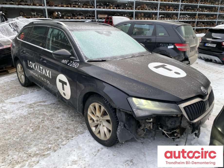 Škoda Superb 2015-->> (Type III) , Motorkode: DTUA, Girkassekode: UEL