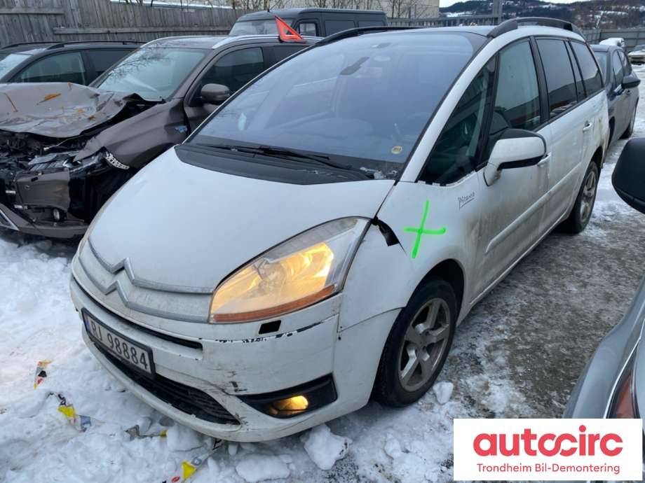 Citroën C4, Picasso 2006-2013 (Type I) , Motorkode: DV6TED4, Girkassekode: 1609402980