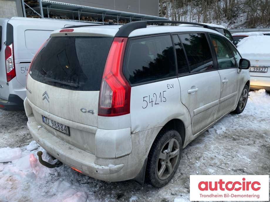 Citroën C4, Picasso 2006-2013 (Type I) , Motorkode: DV6TED4, Girkassekode: 1609402980