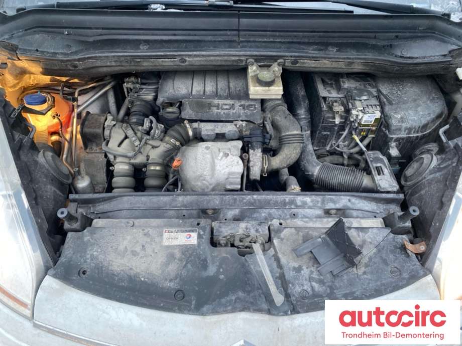 Citroën C4, Picasso 2006-2013 (Type I) , Motorkode: DV6TED4, Girkassekode: 1609402980