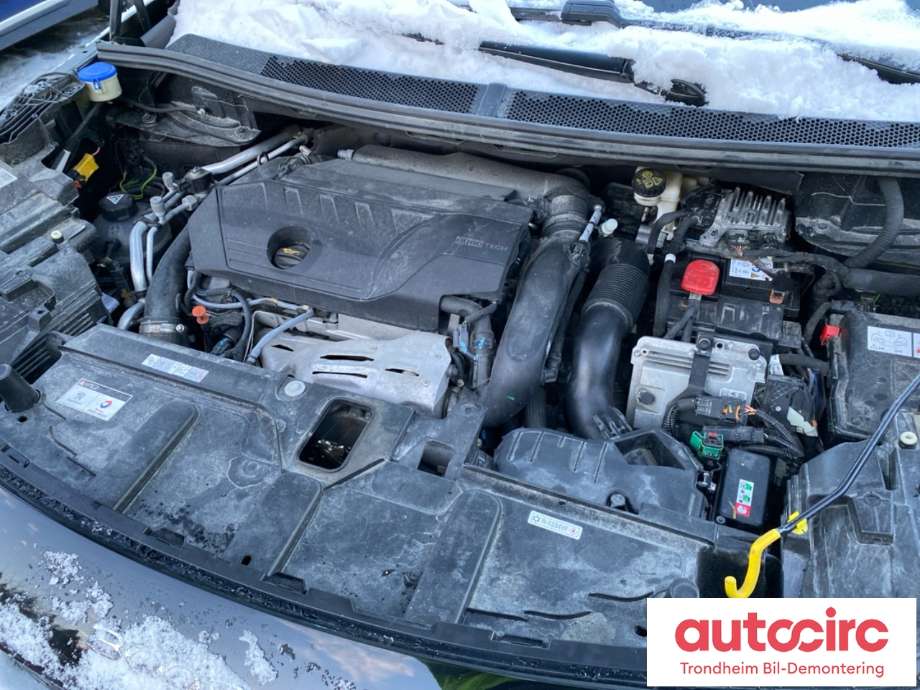 Peugeot 3008 2016-->> (Type II) , Motorkode: 5GB, Girkassekode: 9843347680