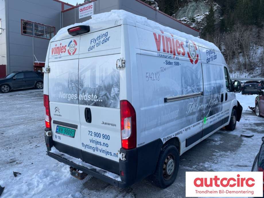 Citroën Jumper 2014-->> (Type III, Fase 2) , Motorkode: AHN, Girkassekode: 9810927780