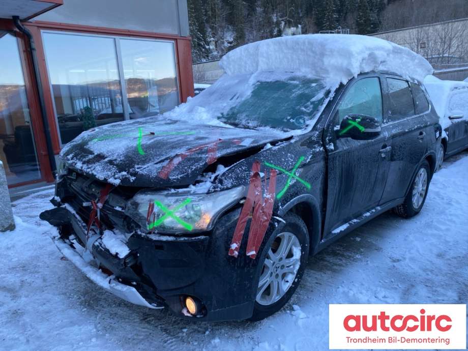 Mitsubishi Outlander, 2012-2015 (Type III, Fase 1)  delebil , Motorkode: 4N14, Girkassekode: 2500A358