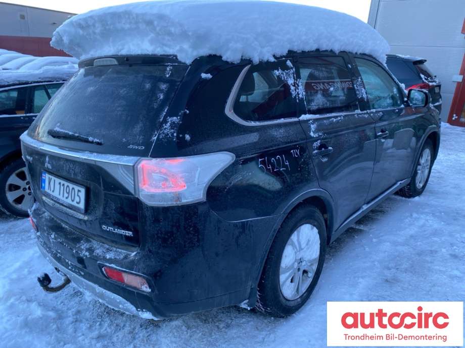 Mitsubishi Outlander 2012-2015 (Type III, Fase 1) , Motorkode: 4N14, Girkassekode: 2500A358