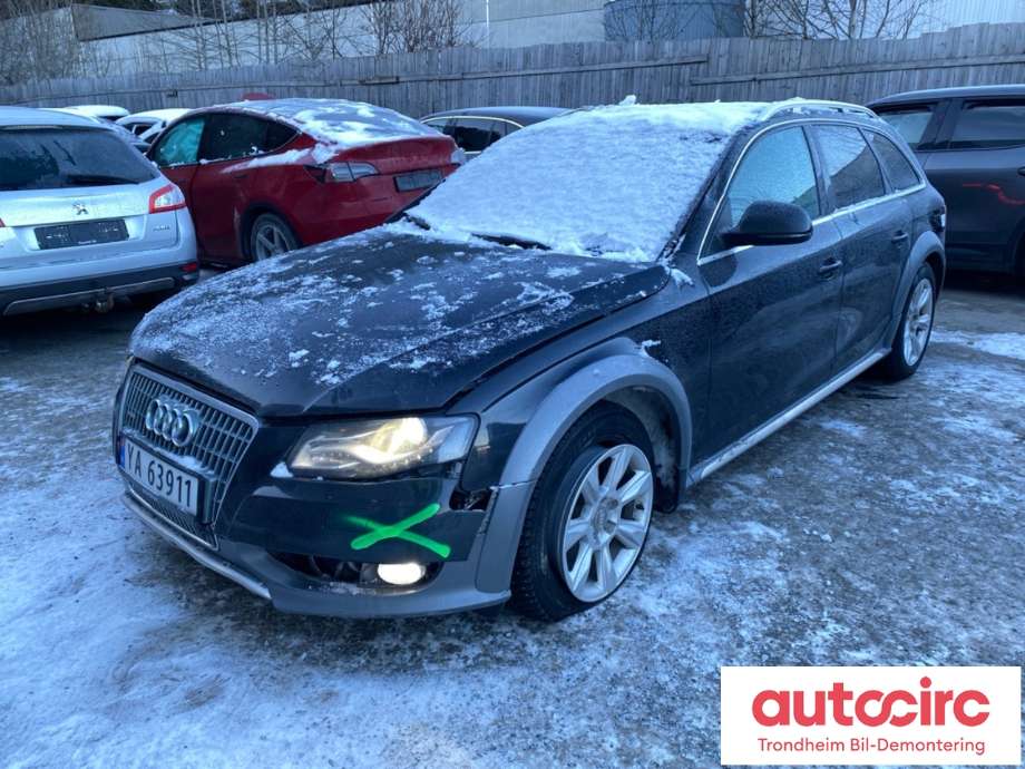 Audi A4, Allroad, 2009-2016 (B8, Type I) (B8) delebil , Motorkode: CAGA, Girkassekode: LSE