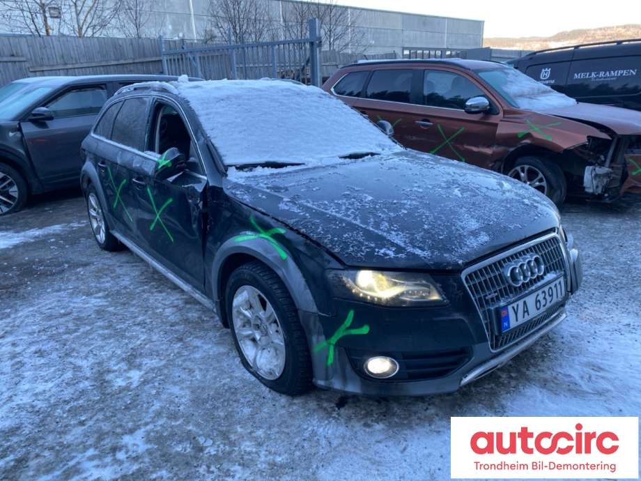 Audi A4, Allroad 2009-2016 (Type I) (B8) (B8), Motorkode: CAGA, Girkassekode: LSE