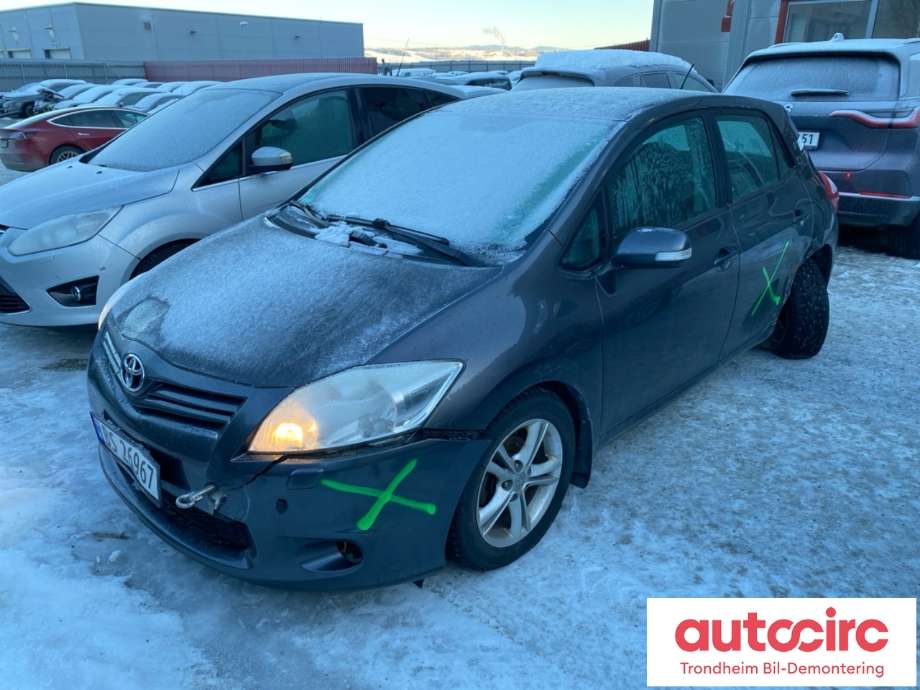 Toyota Auris 2010-2012 (Type I, Fase 2) , Motorkode: 1ND-TV, Girkassekode: 3030012D91
