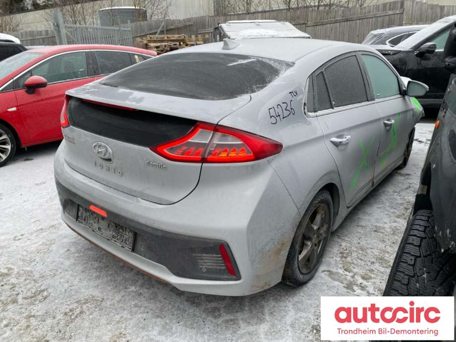 Hyundai Ioniq Electric 2016-2019 (Fase 1) , Motorkode: EM09, Girkassekode: 4450018AA0