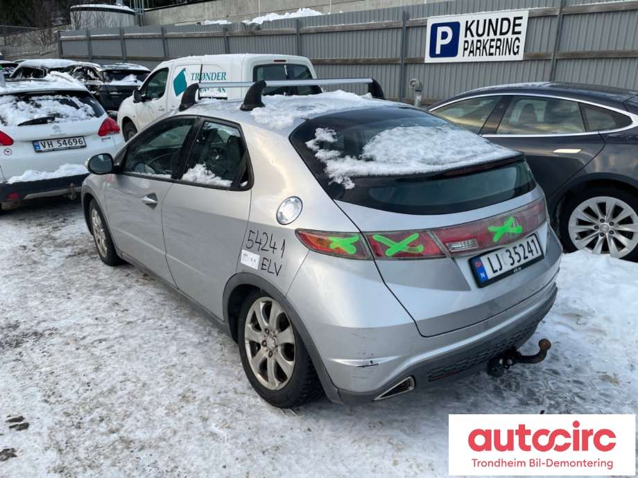 Honda Civic 2006-2011 (Type VIII) , Motorkode: R18A2, Girkassekode: 21000RPF000