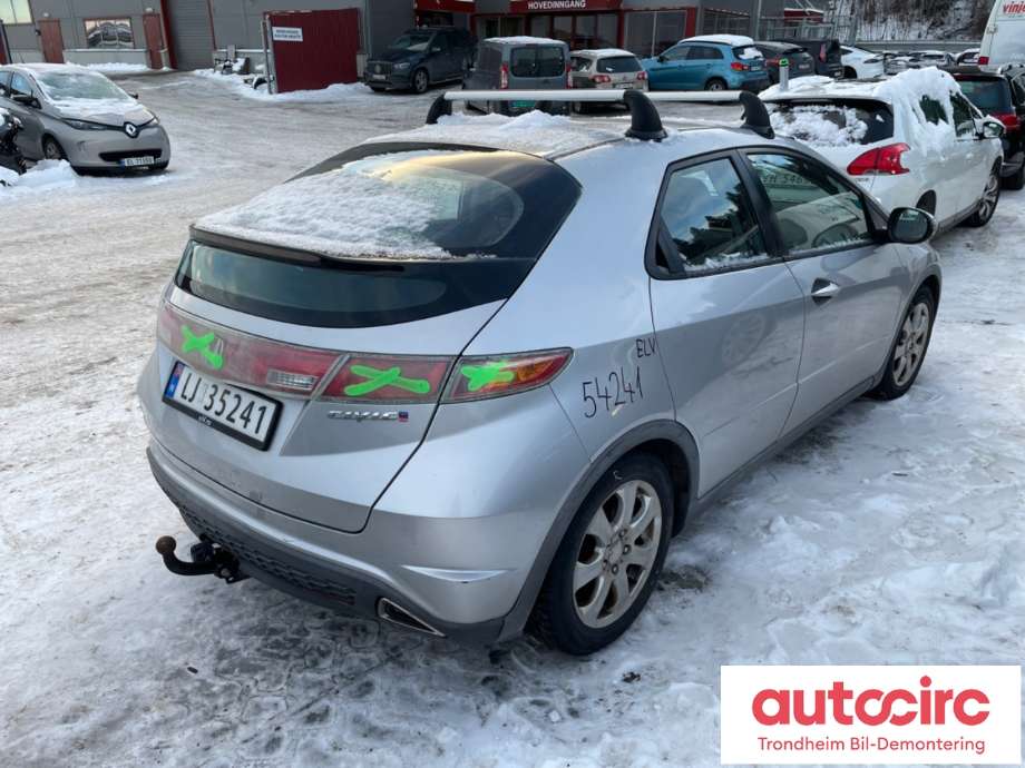 Honda Civic 2006-2011 (Type VIII) , Motorkode: R18A2, Girkassekode: 21000RPF000
