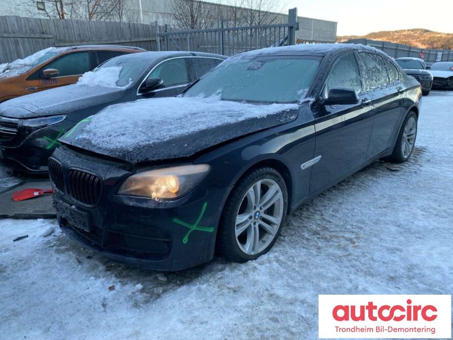 BMW 7-Serie 2009-2015 (F01/F02/F03/F04) (F01/F02/F03/F04), Motorkode: N57D30T0, Girkassekode: 8HP70Z