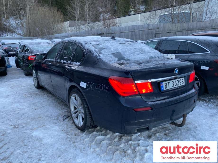 BMW 7-Serie 2009-2015 (F01/F02/F03/F04) (F01/F02/F03/F04), Motorkode: N57D30T0, Girkassekode: 8HP70Z