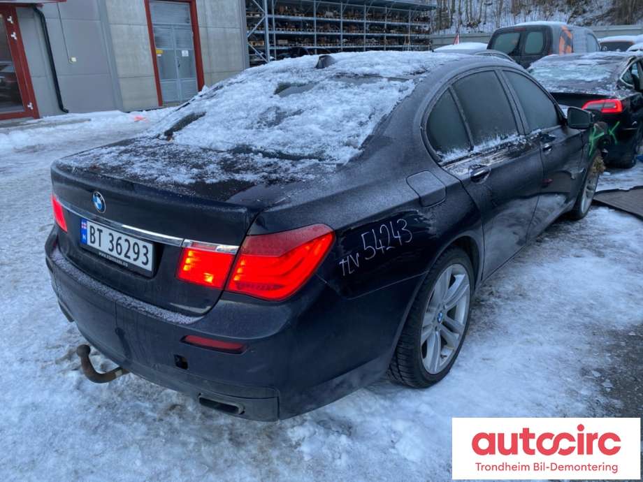 BMW 7-Serie 2009-2015 (F01/F02/F03/F04) (F01/F02/F03/F04), Motorkode: N57D30T0, Girkassekode: 8HP70Z