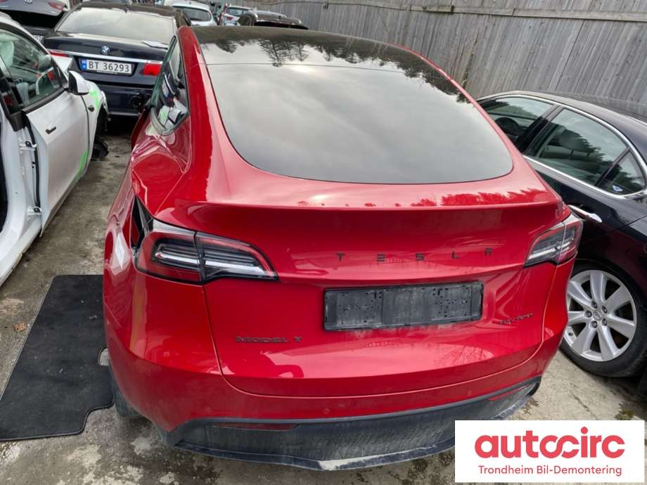 Tesla Model Y, 2021-2024 (Type I)  delebil , Motorkode: 3DU, Girkassekode: TRINNLØS