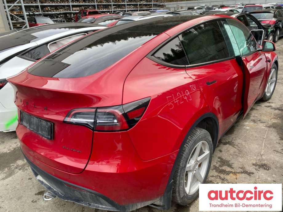 Tesla Model Y 2021-2024 (Type I) , Motorkode: 3DU, Girkassekode: TRINNLØS