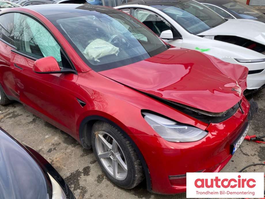 Tesla Model Y 2021-2024 (Type I) , Motorkode: 3DU, Girkassekode: TRINNLØS