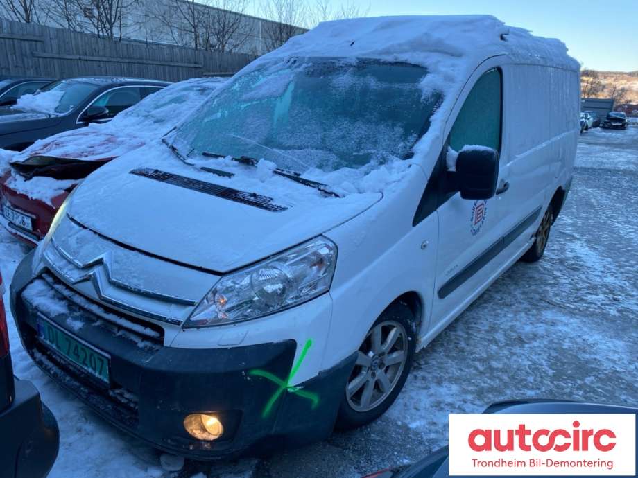 Citroën Jumpy 2007-2016 (Type II) , Motorkode: RHK, Girkassekode: 2222ZP