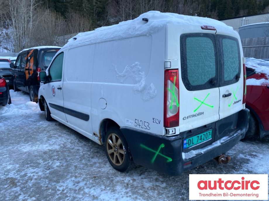 Citroën Jumpy 2007-2016 (Type II) , Motorkode: RHK, Girkassekode: 2222ZP