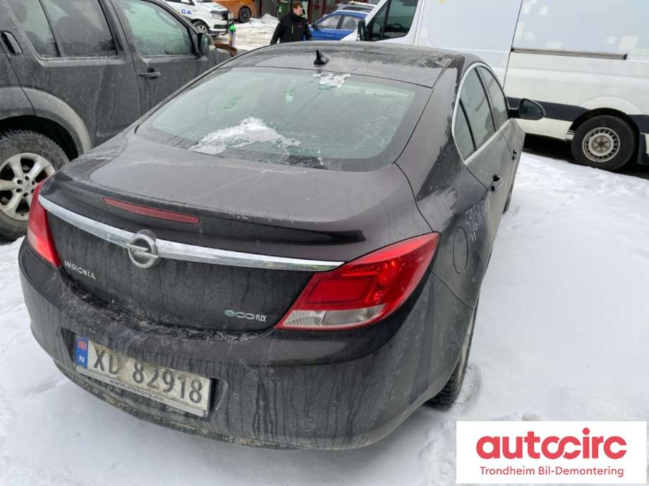 Opel Insignia A 2009-2014 , Motorkode: A20DTH, Girkassekode: MYJ
