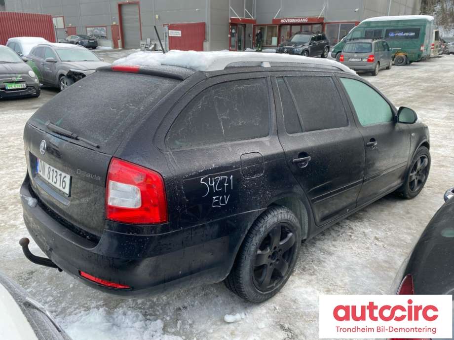 Škoda Octavia 2009-2013 (Type II, Fase 2) , Motorkode: CFH, Girkassekode: 02Q 300 048 J