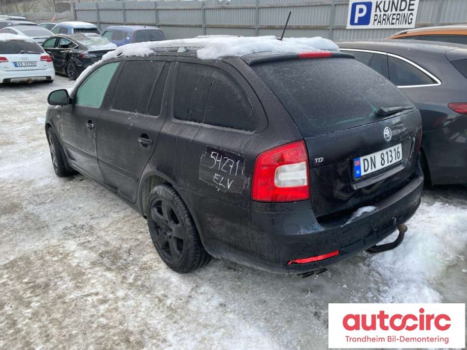 Škoda Octavia 2009-2013 (Type II, Fase 2) , Motorkode: CFH, Girkassekode: 02Q 300 048 J