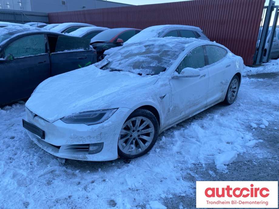 Tesla Model S, 2016-2021 (Fase 2)  delebil , Motorkode: L2S, Girkassekode: TRINNLØS