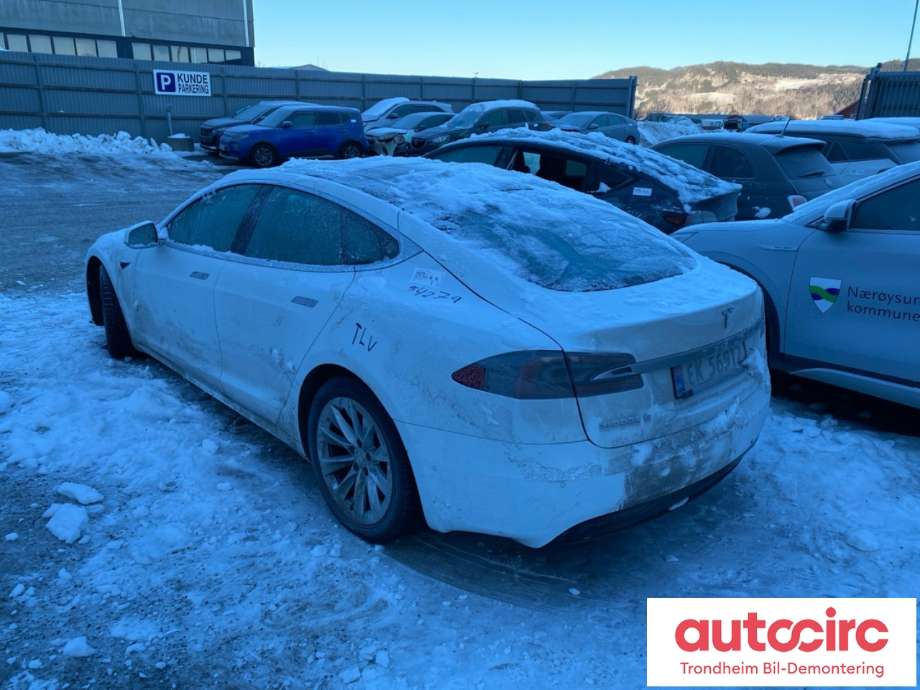 Tesla Model S 2016-2021 (Fase 2) , Motorkode: L2S, Girkassekode: TRINNLØS
