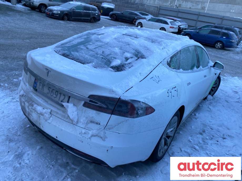 Tesla Model S 2016-2021 (Fase 2) , Motorkode: L2S, Girkassekode: TRINNLØS